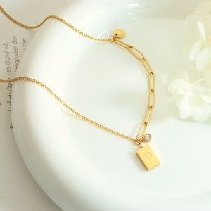 18k Gold Plated Mismatched Necklaces
